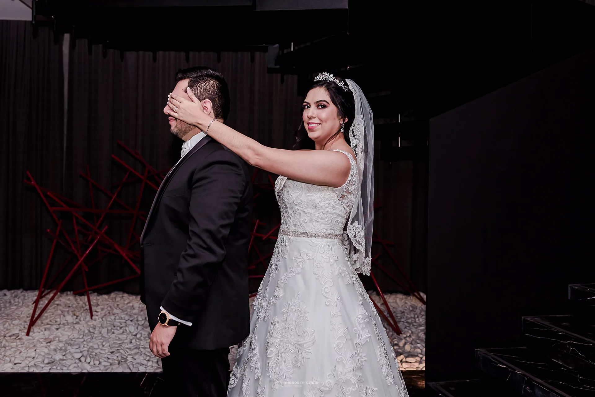 boda jenny y luis durante el primer encuentro en Fiesta Americana de Monterrey