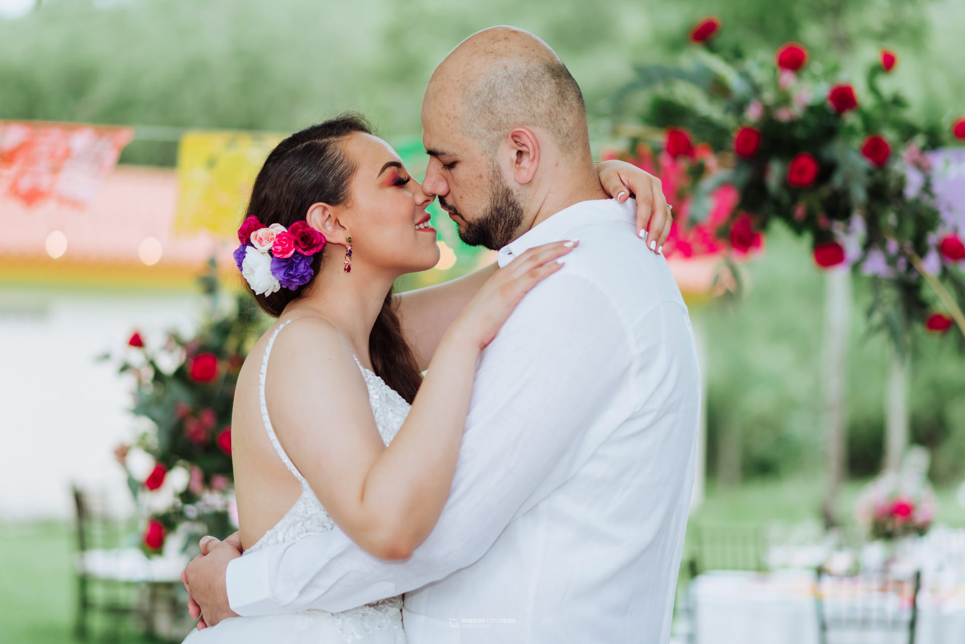 Testimonial de Victoria V. del servicio de fotografía de menosceromás en su boda