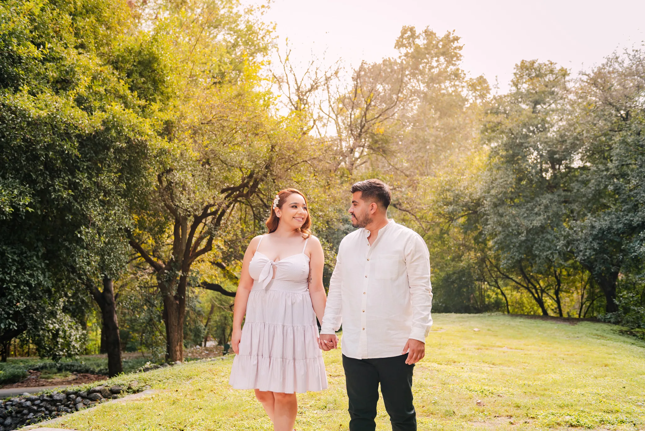 Sesion casual de Fernanda y Julian en Parque Rio La Silla