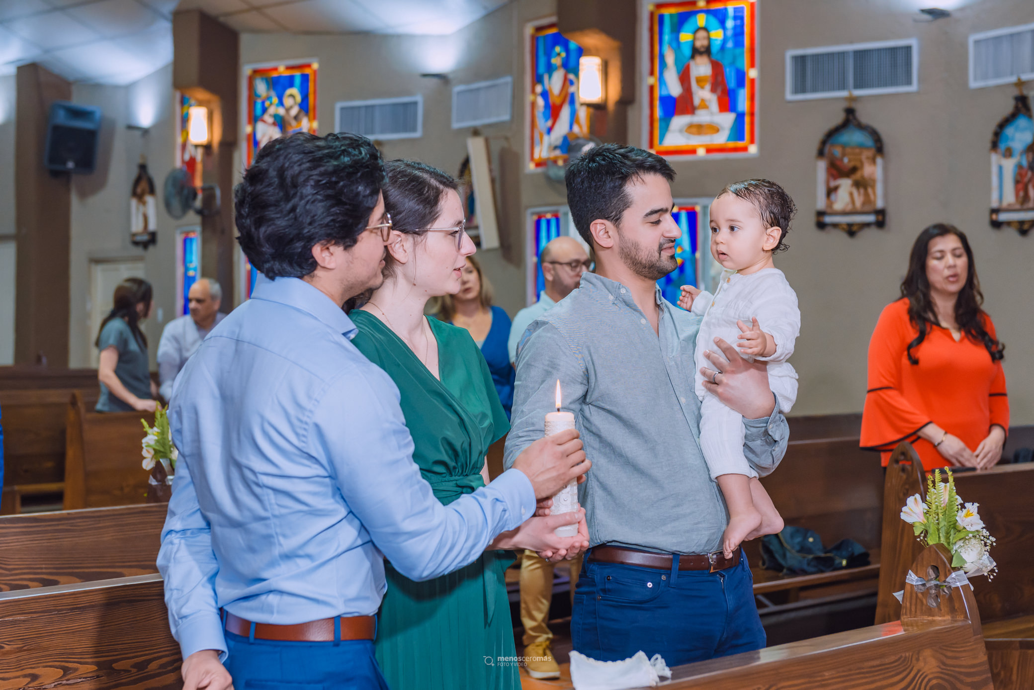 Fotografía de Bautizo Rafael en Parroquia San José del Uro -
