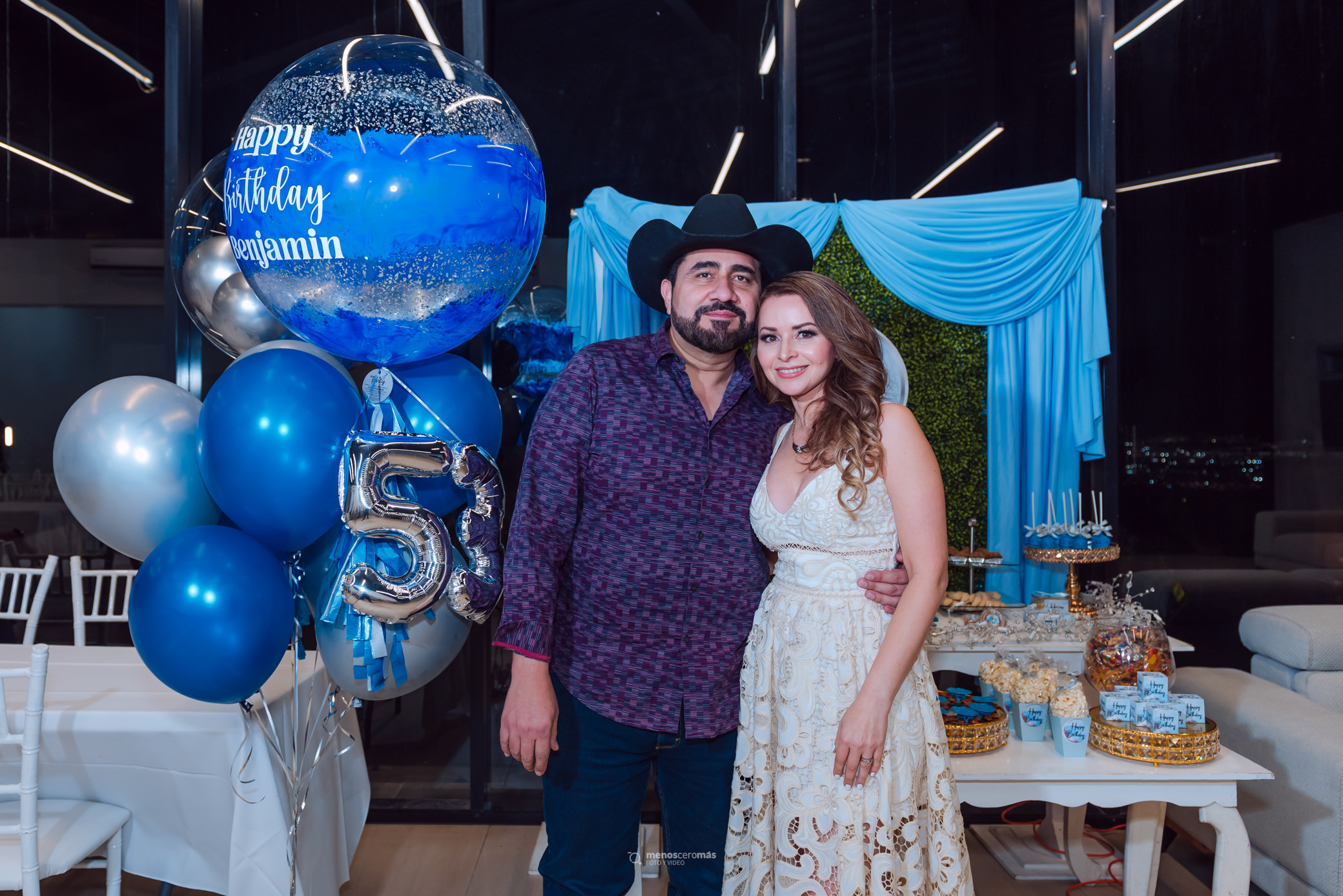 Fotografia de festejo de aniversario Benjamin 53
