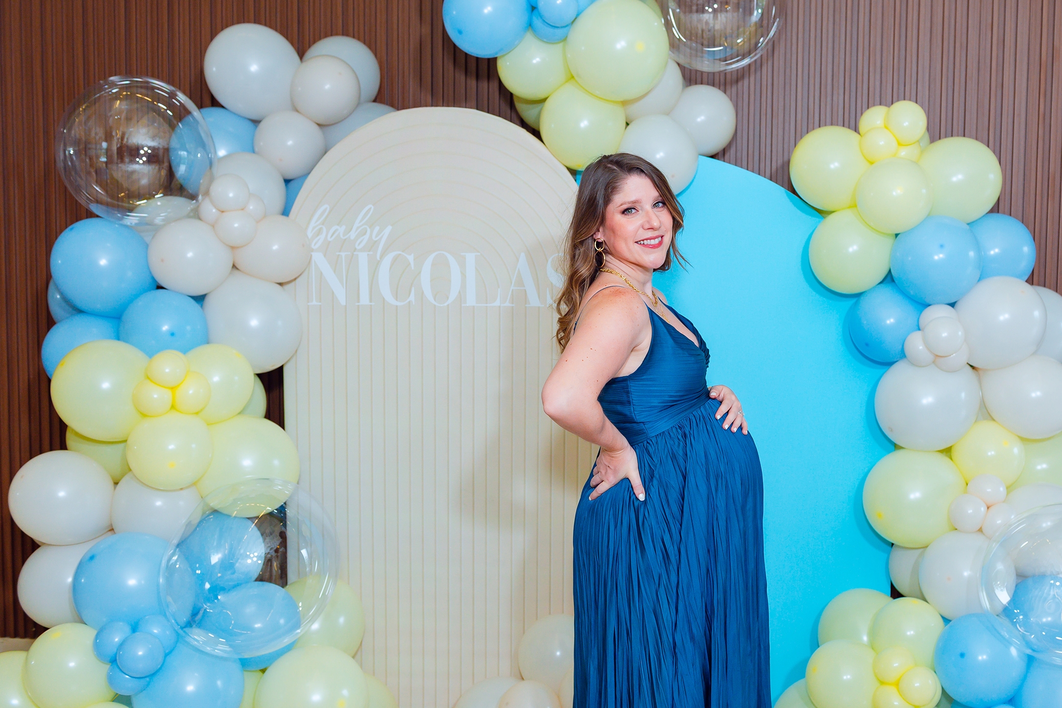Fotografía de babyshower de Jessica en Top Salón Trebol Park